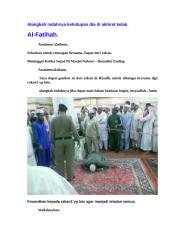 beautiful ending-meninggal ketika sujud di masjid nabawi.doc