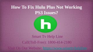 Hulu Plus Activate Toll Free (1-800-414-2180) (1).pptx