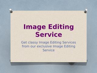 Image Editing Service.pptx