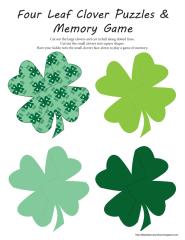 clover puzzles and memory game.pdf