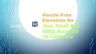 Hassle-Free Elevation for Your Small Business Accounting Company.pptx