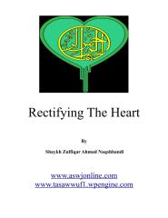 Rectifying The Heart Shaikh Zulfiqar Ahmad Naqshbandi.pdf